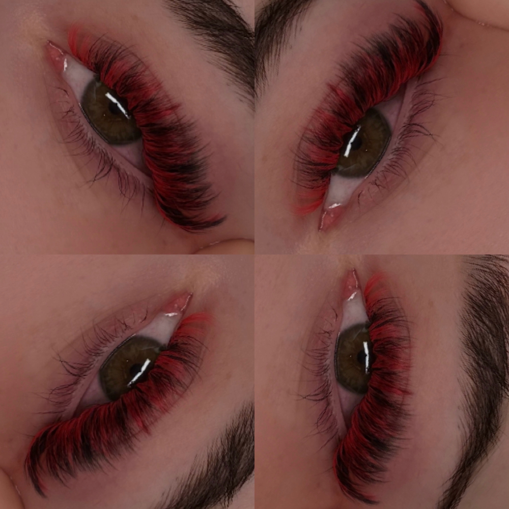 Color lashes
