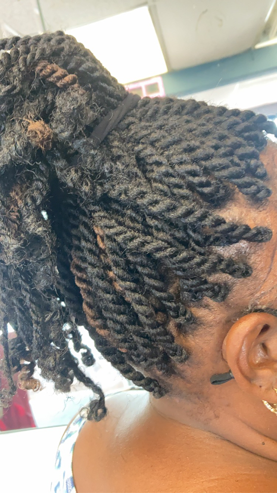 Kinky Twist W/Hair