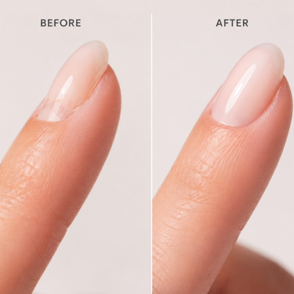 Builder Gel Manicure at 7 1 8 Beauty Bar in Hoboken, NJ