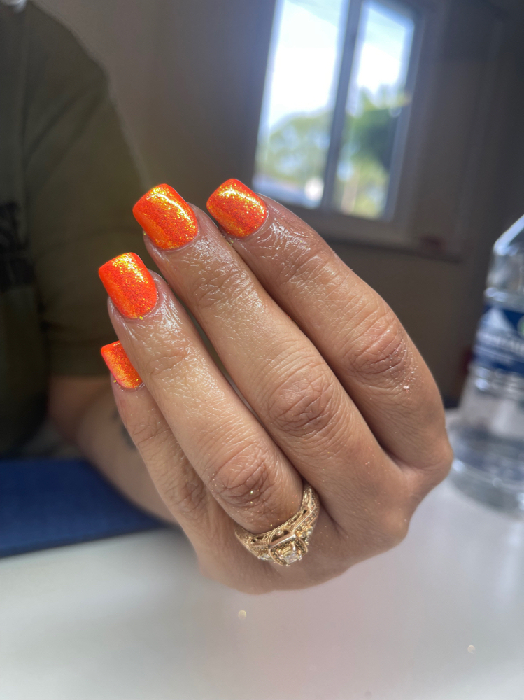 Basic Full Set Acrylics at Nail’s By Alley in Casnovia, MI