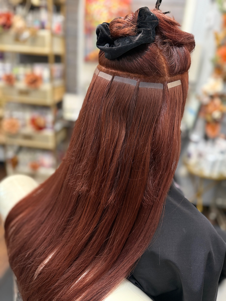 Tape-ins Removal at Vogue Hair Extensions Salon in Frisco, TX