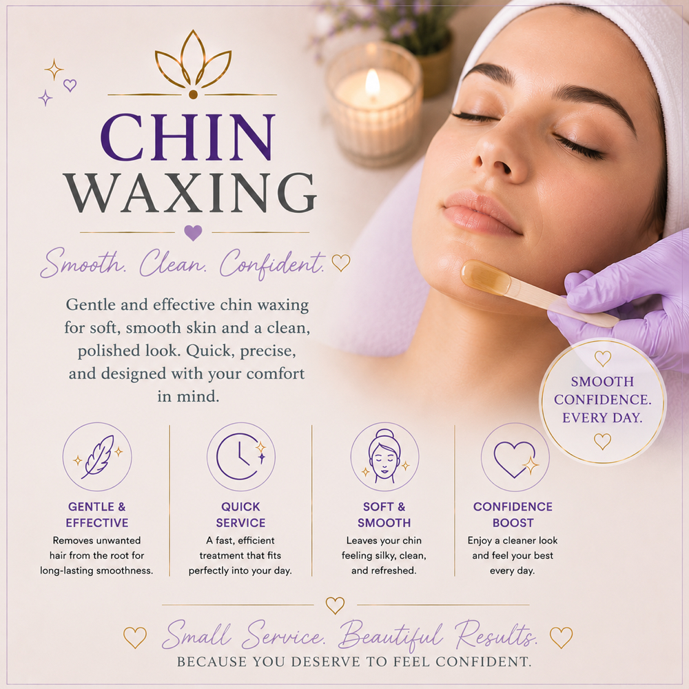 Chin Wax at Sabrina’s Spa Shop in Spring Hill, FL