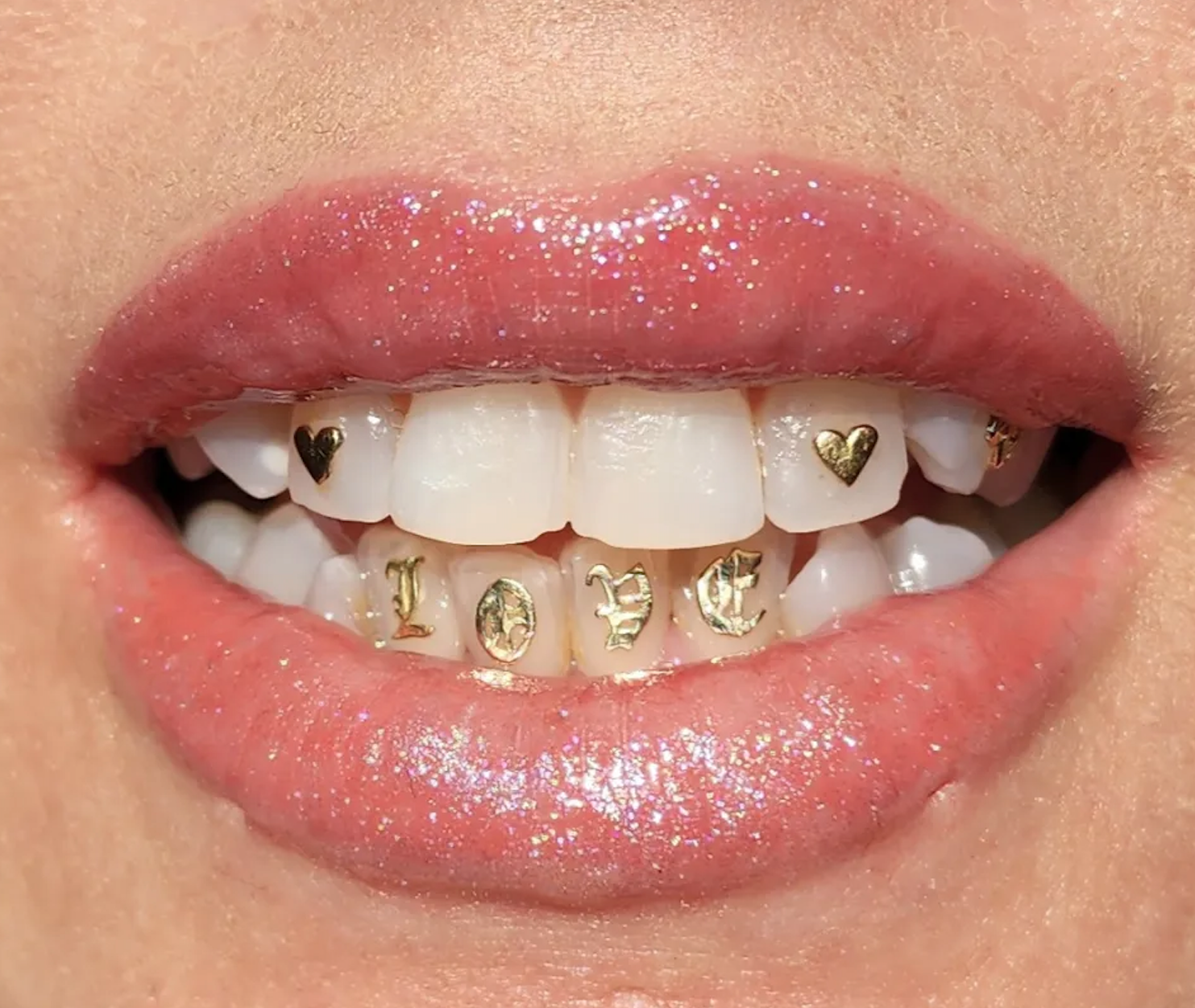 18kt Gold or White Gold Tooth Gems at Radiant Angels Beauty Studio in Las Vegas, NV