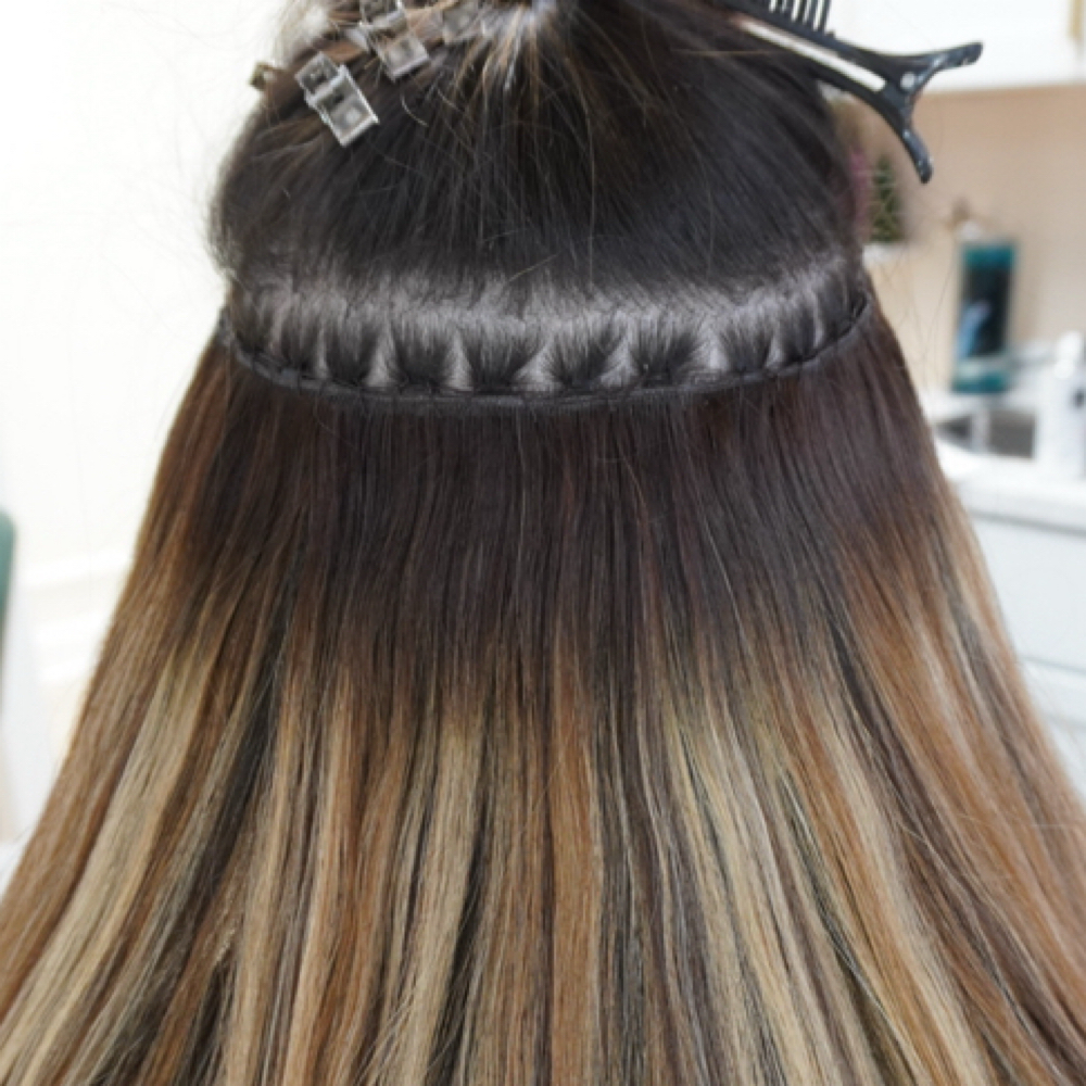 Extension Install at Hair by Kristina in Pasadena, MD