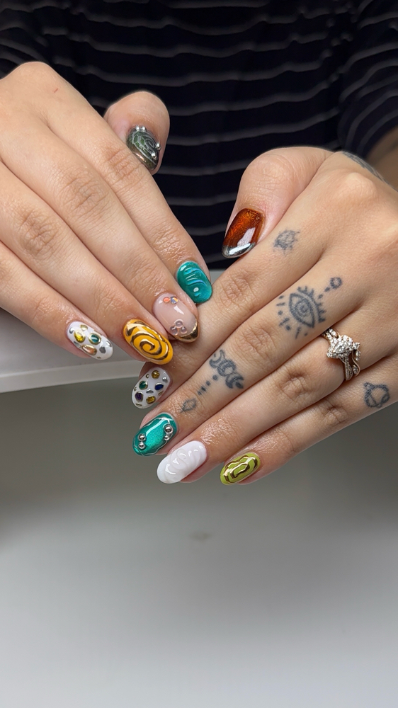 Hard Gel Mani - Short / Medium