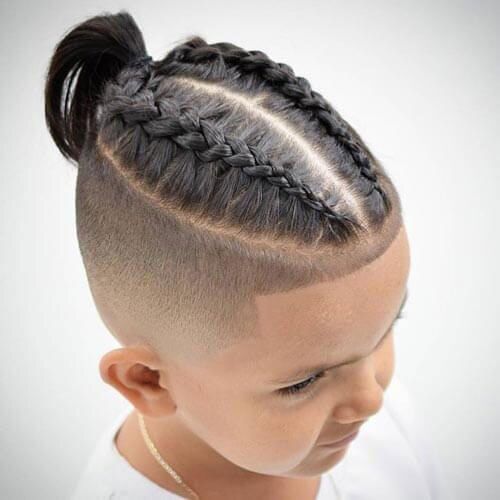 Prince Crown braids at Beautified Hair by Tabz in Allentown, PA