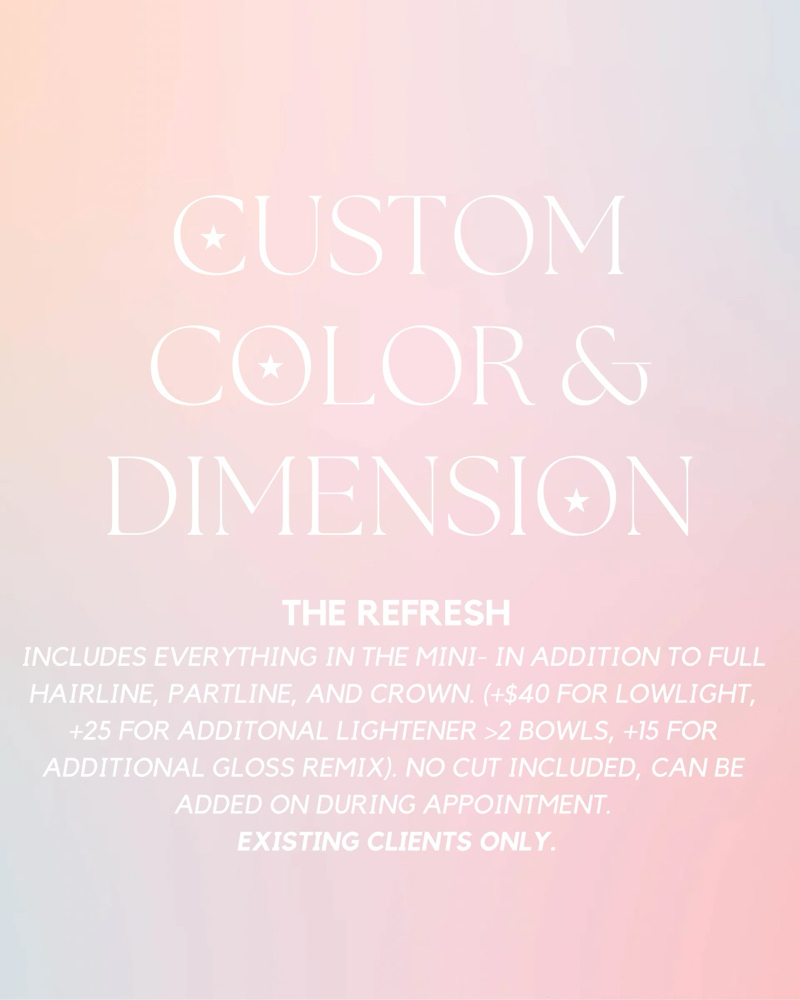 Custom Color- The Refresh