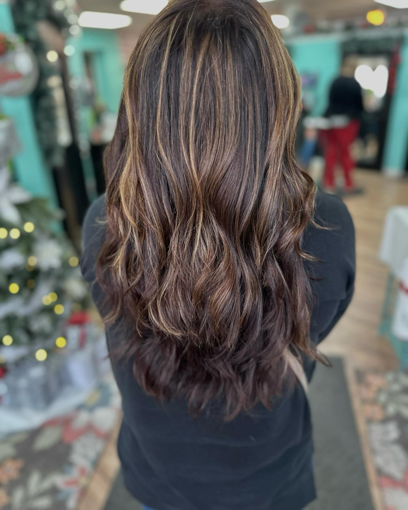 All Over Color, Foils, Haircut at Emilie’s Shear Style in Allen Park, MI