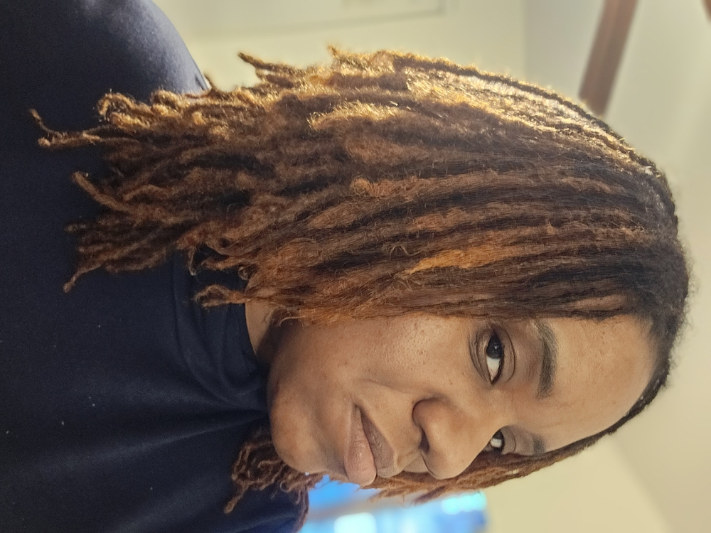 Sister loc 7-8 Week Retie at Loc'd N Livity in Rock Hill, SC