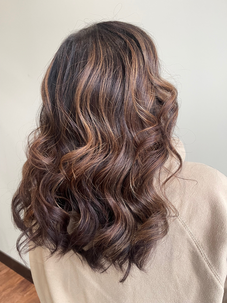 Root Retouch With Haircut