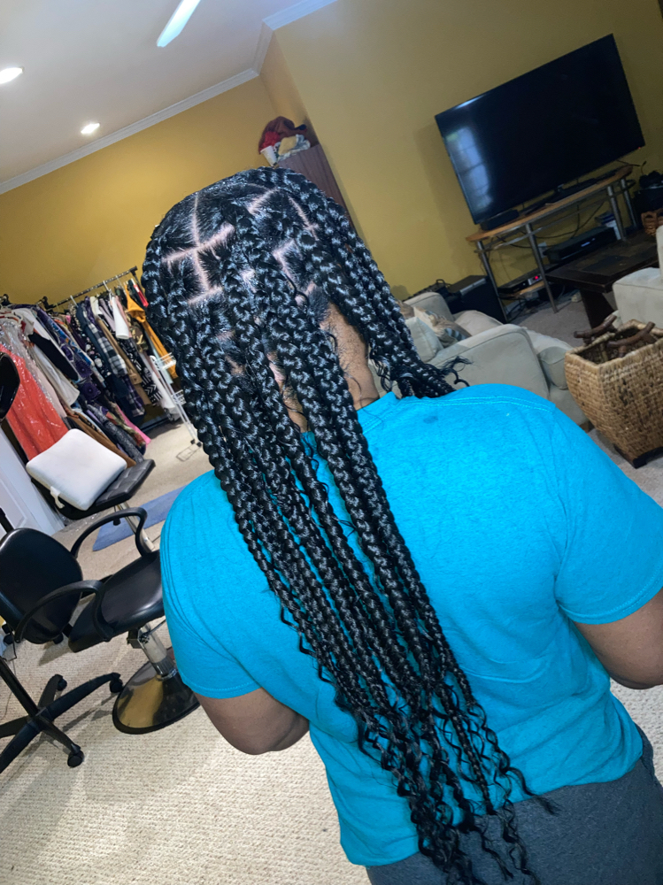 Large Boho Goddess Braids