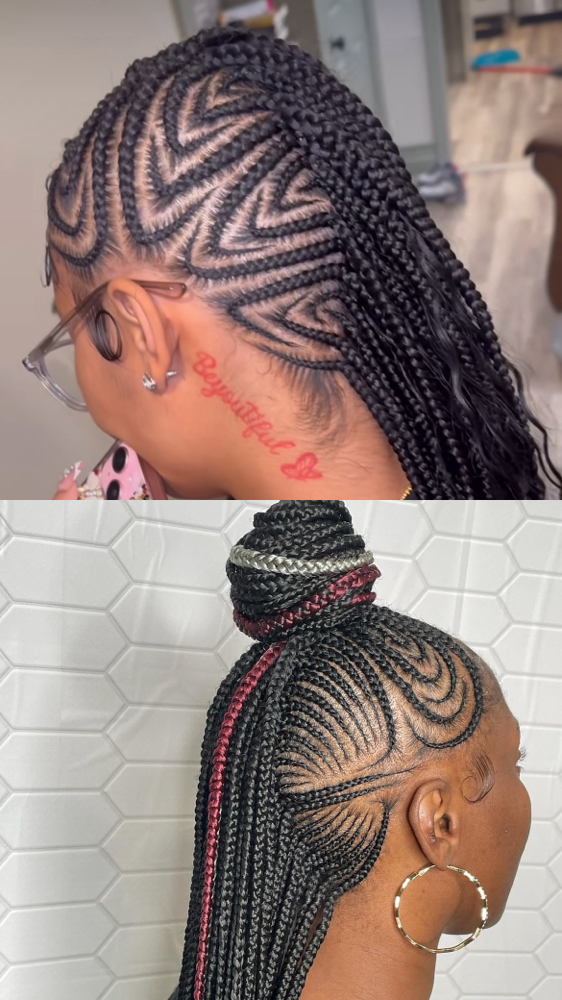 Freestyle Braided Mohawk