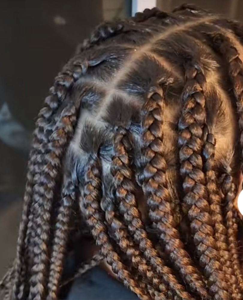 Medium Knotless Braids