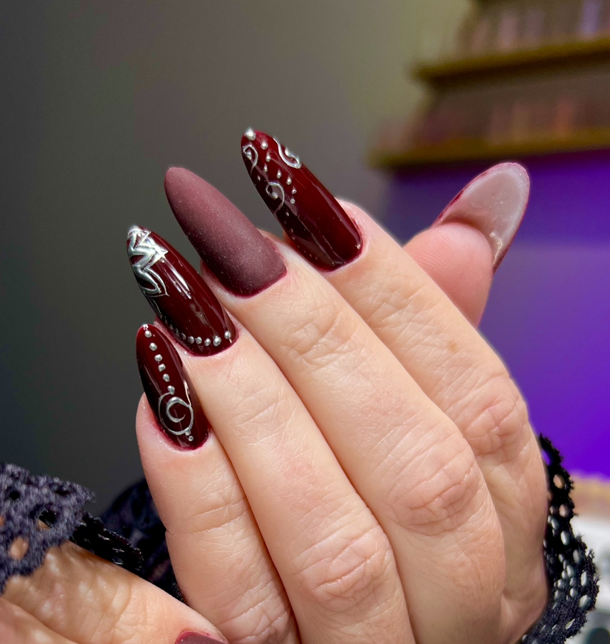 Gel Extensions, Full New Set + R.M