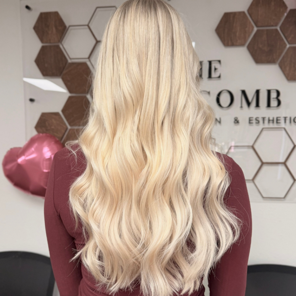 FULL BLONDING TRANSFORMATION at Haven & Mane in Crab Orchard, WV