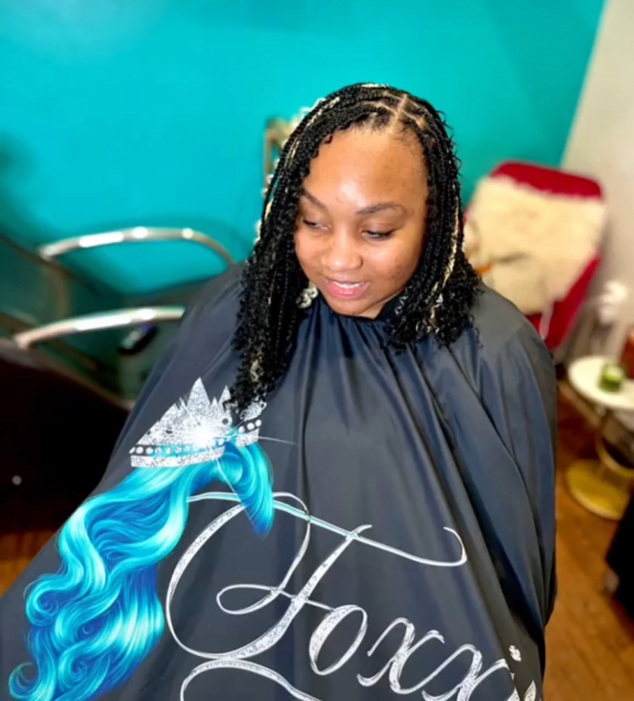 Boho knotless Bob 12-14”