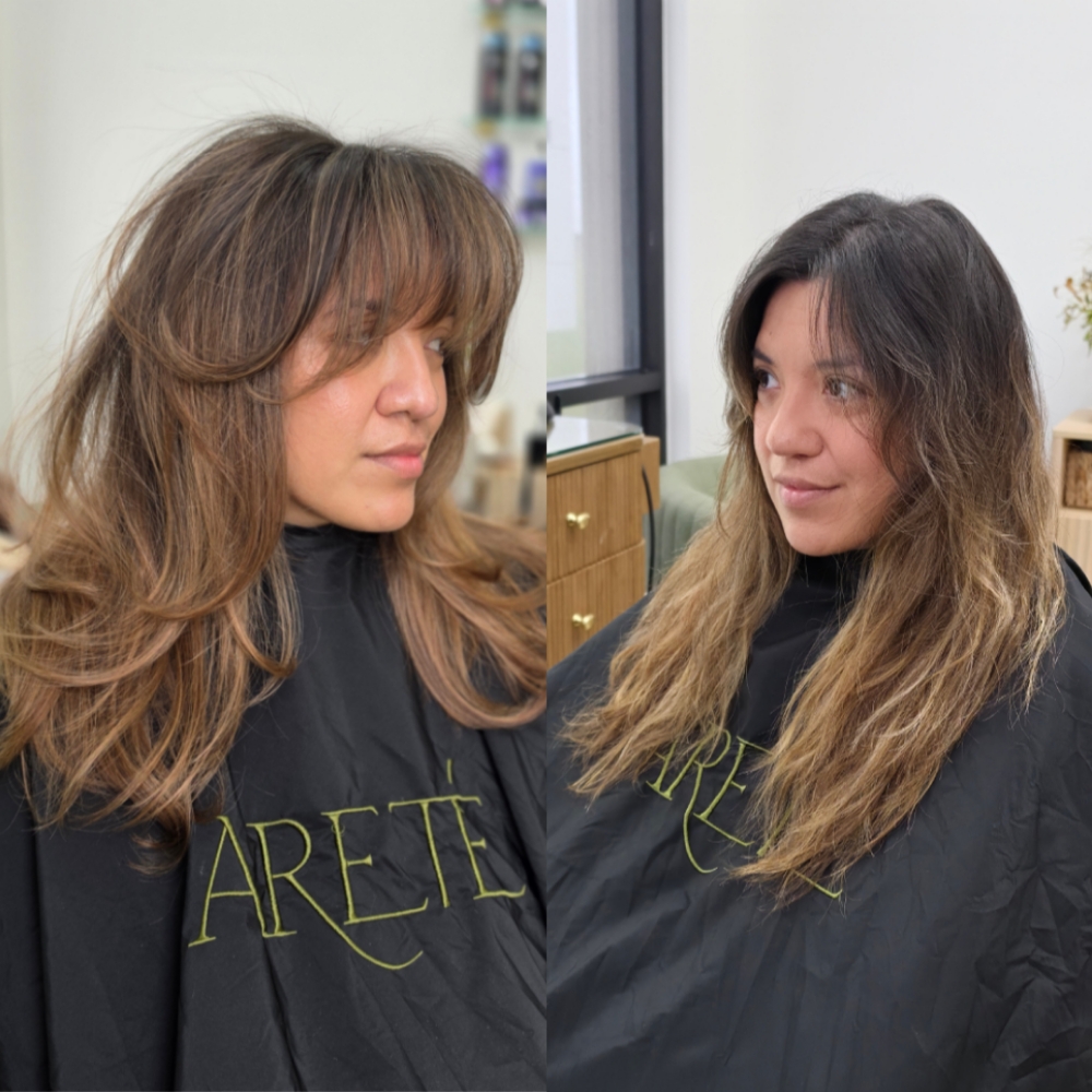 The Luxury Cut at The Perfect Canvas Hair Salon in Katy, TX