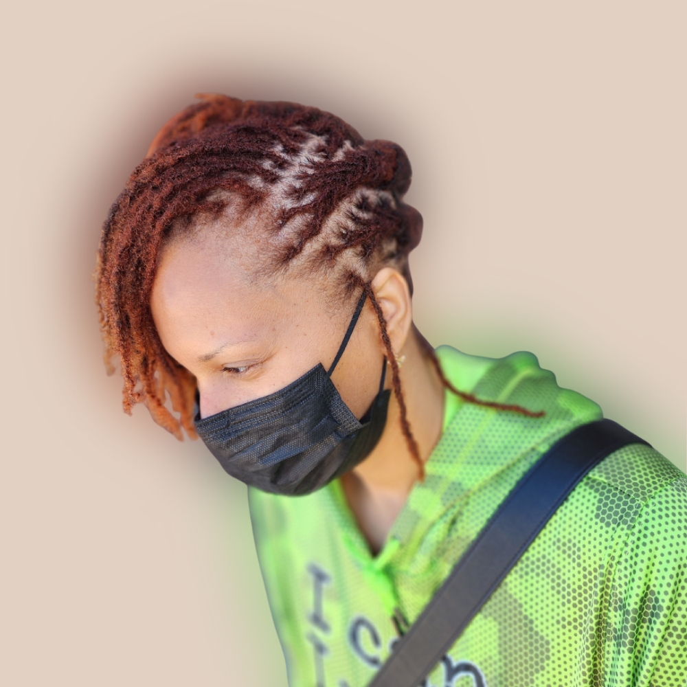 Medium Interlocking Loc Retie at Touch of Heaven Artistry in Humble, TX