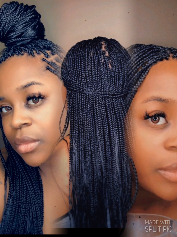 Small Box Braids (Butt Length)