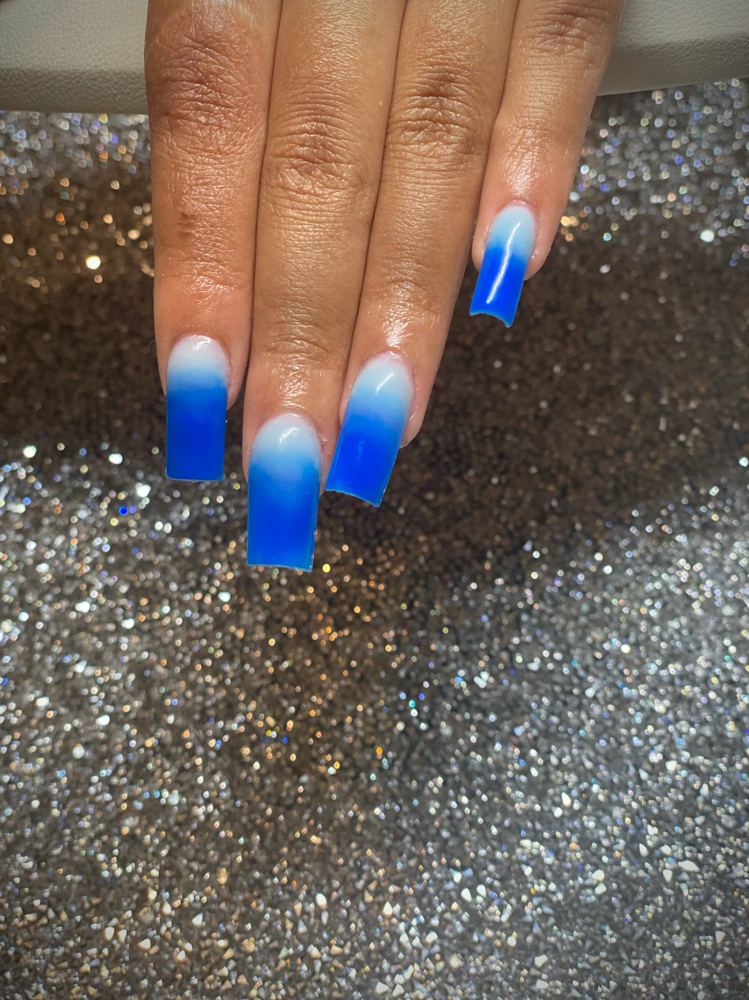 Ombre Nails Short/ Med.