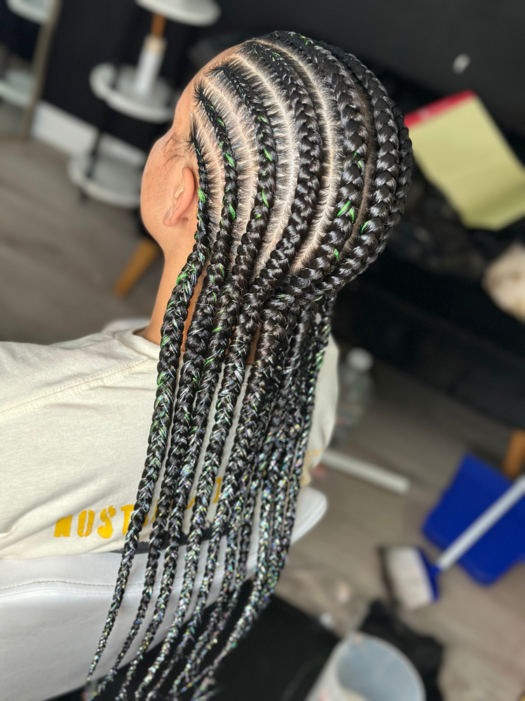 7-10 Stitch Feedin Braids