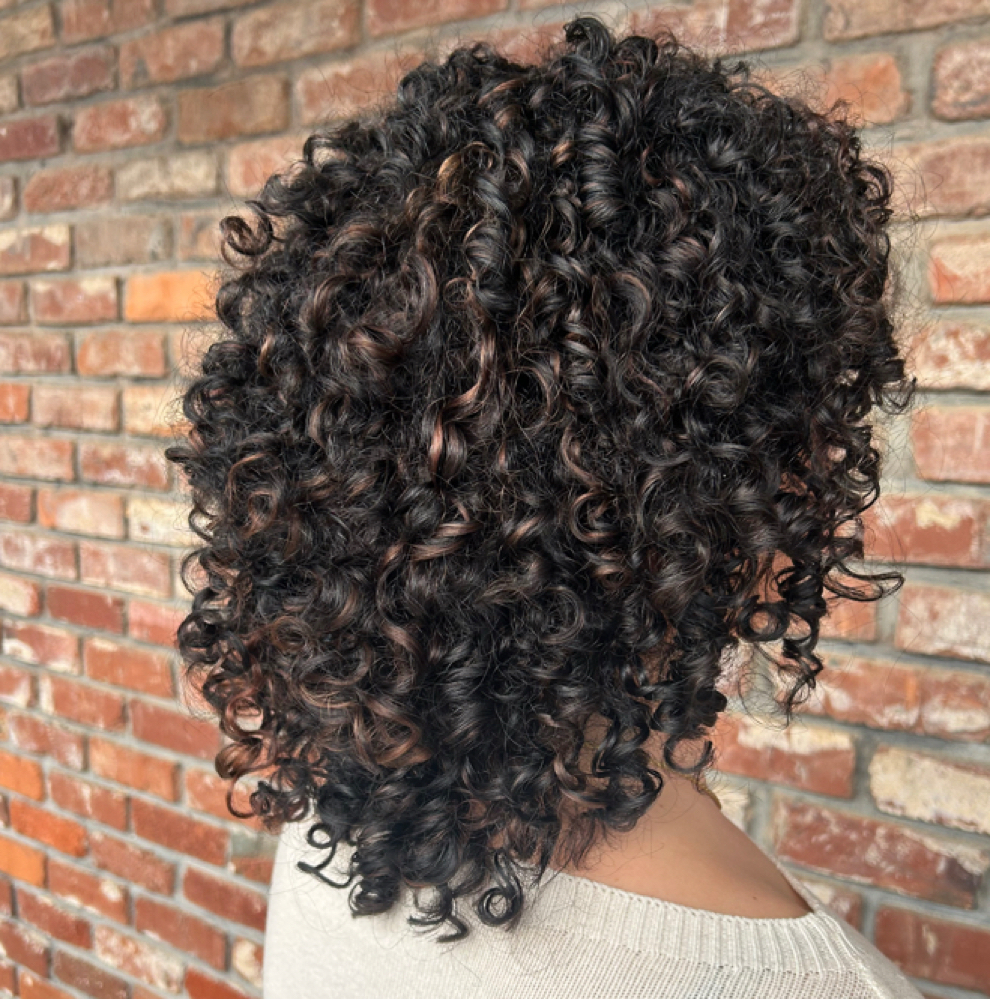 Dry Curly Cut at Wild Waves Studio in Oak Ridge, TN