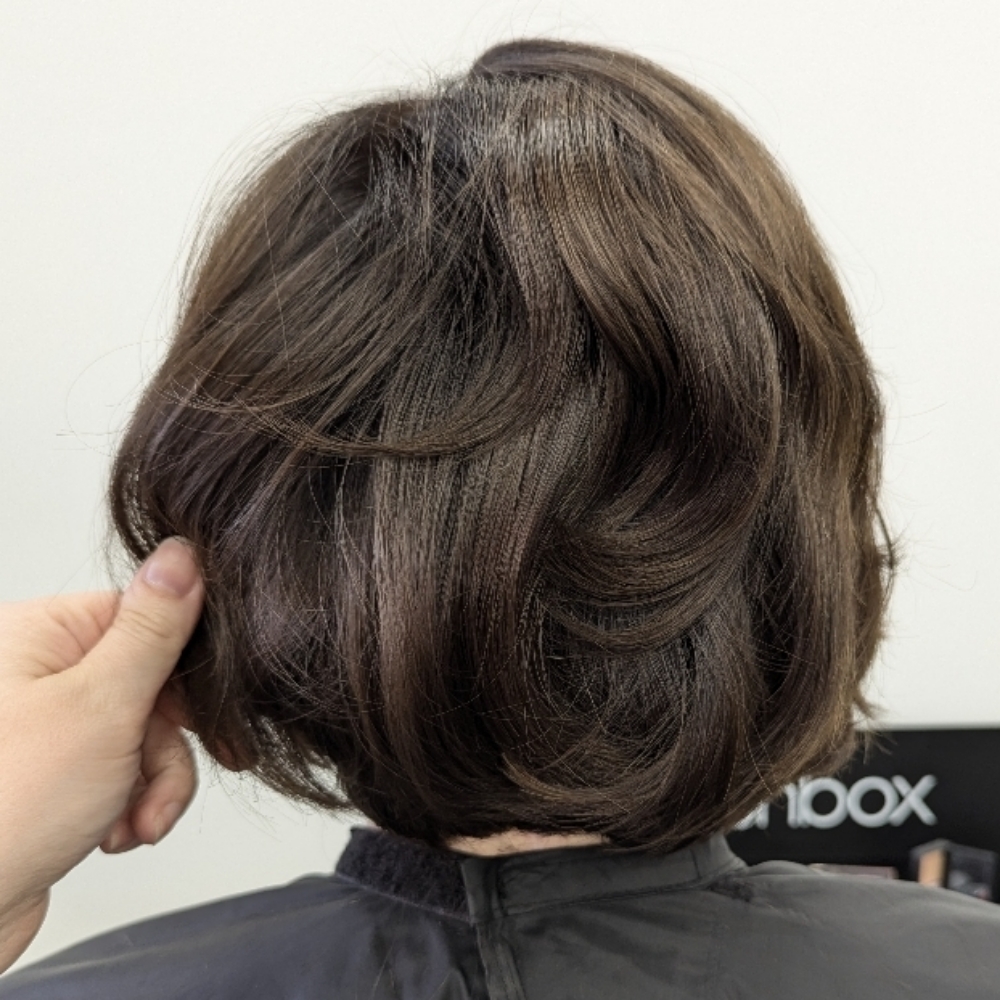 All Over Single Color at Maddie Almond Hair in Burleson, TX