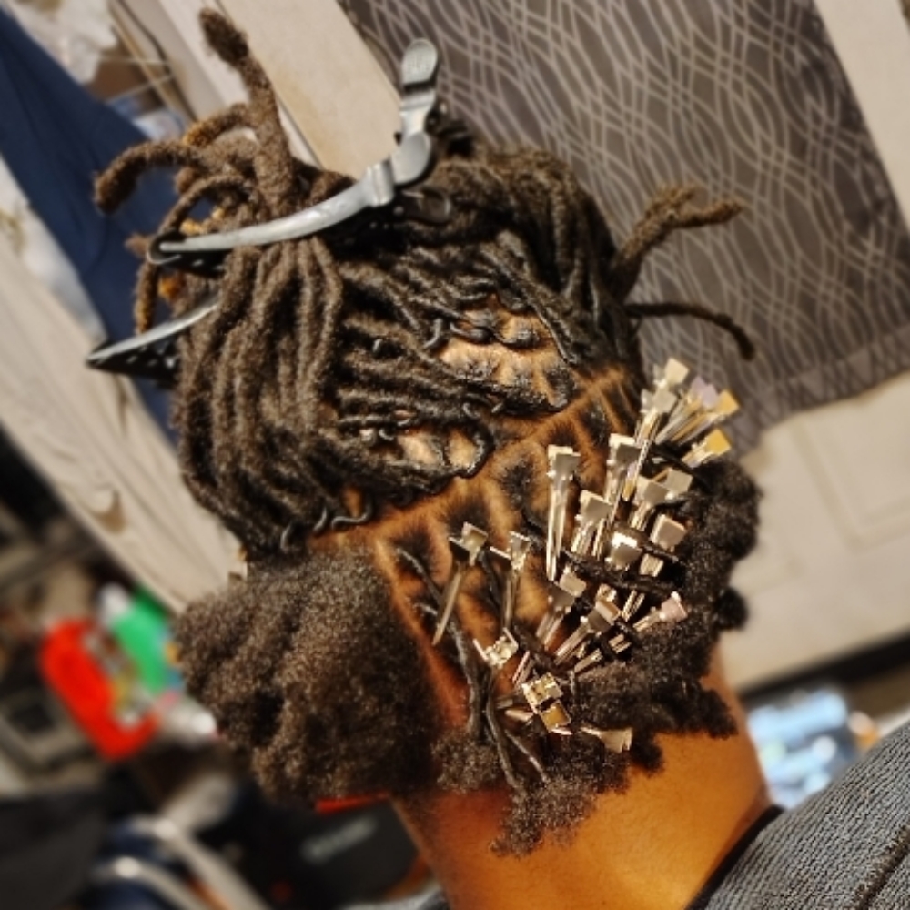 Loc Repair at Naturally Peach Loc Studio in Mount Vernon, GA