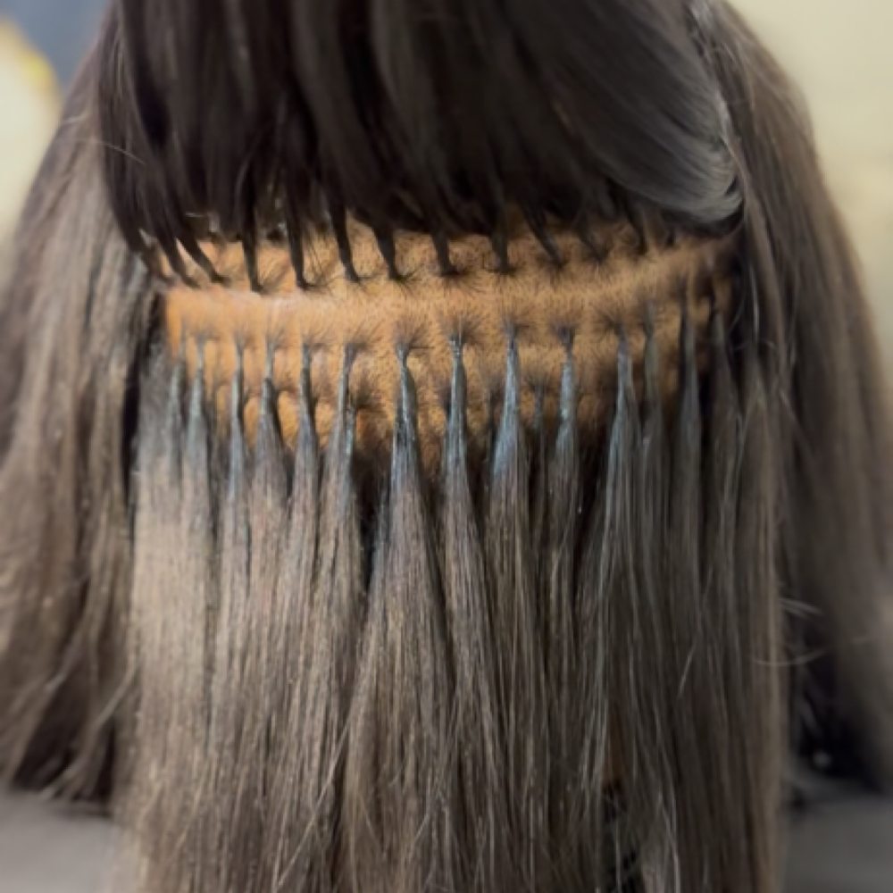 Lux K Tip Extentions at Hair On Ten Salon in pittston, PA