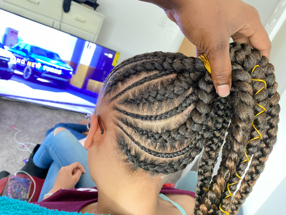 Medium Braid Style -mid Back Length