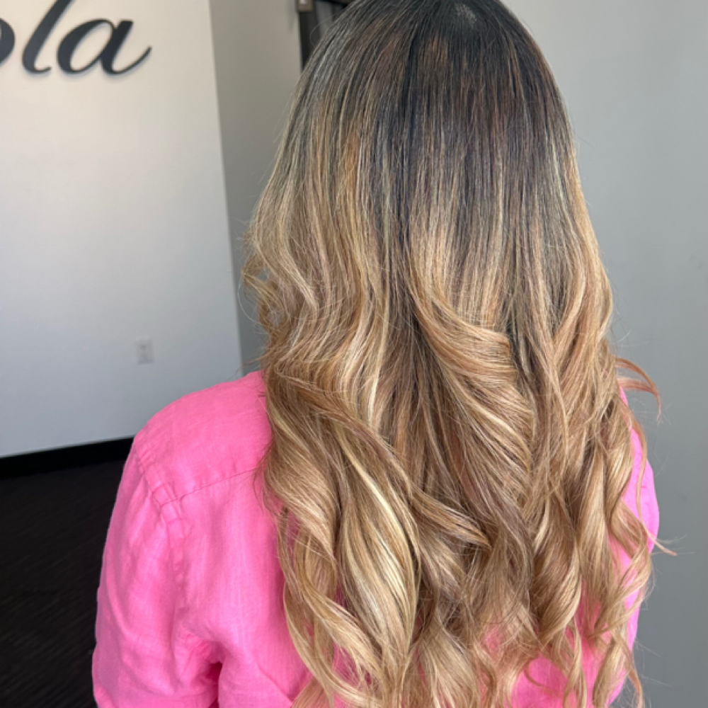 Balayage Hair Color at Magic  done by B in Merrick, NY
