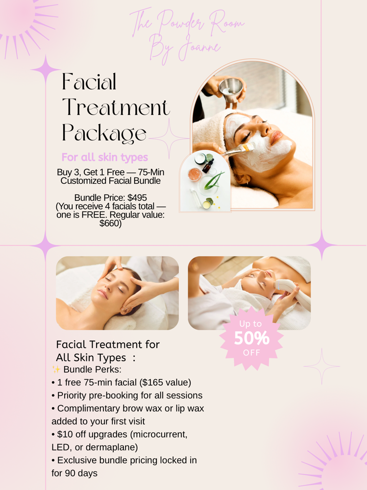 75 Min Custom Facial