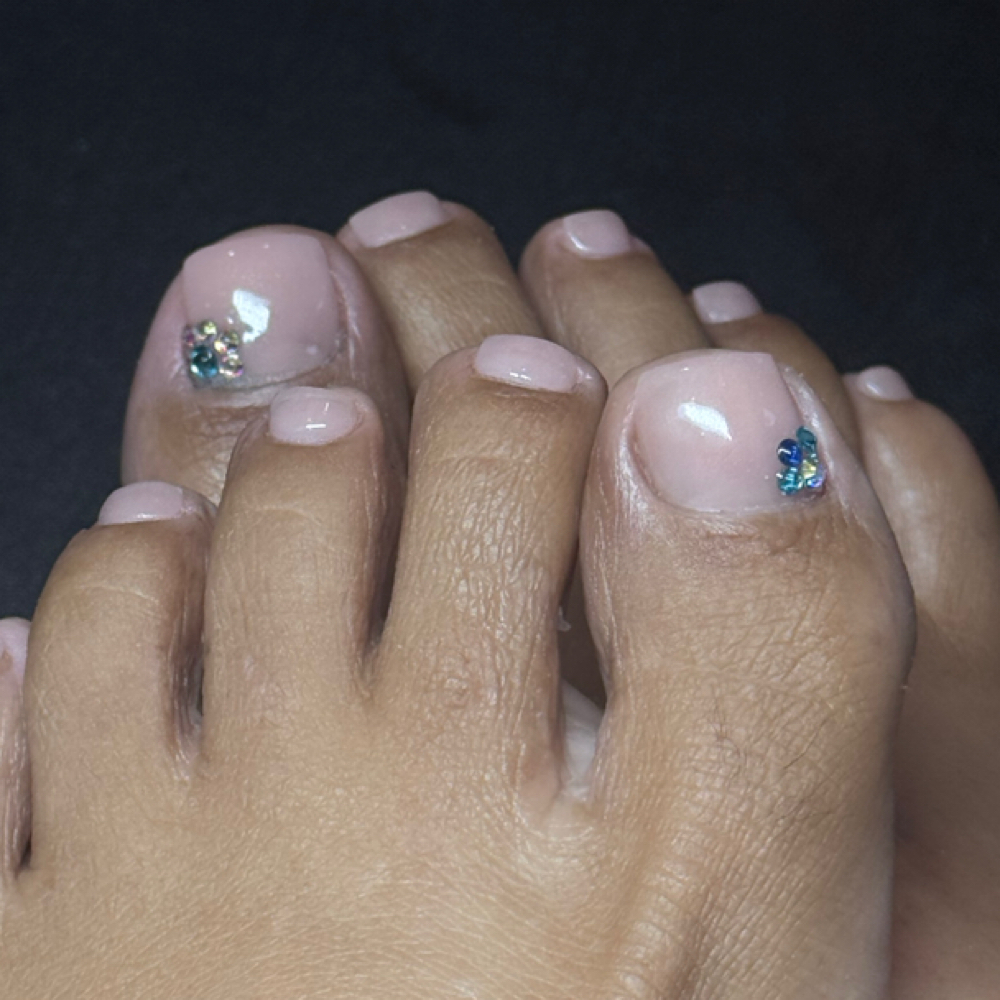 Acrylic Pedi at The Fix Beauty Co LLC in Torrance, CA