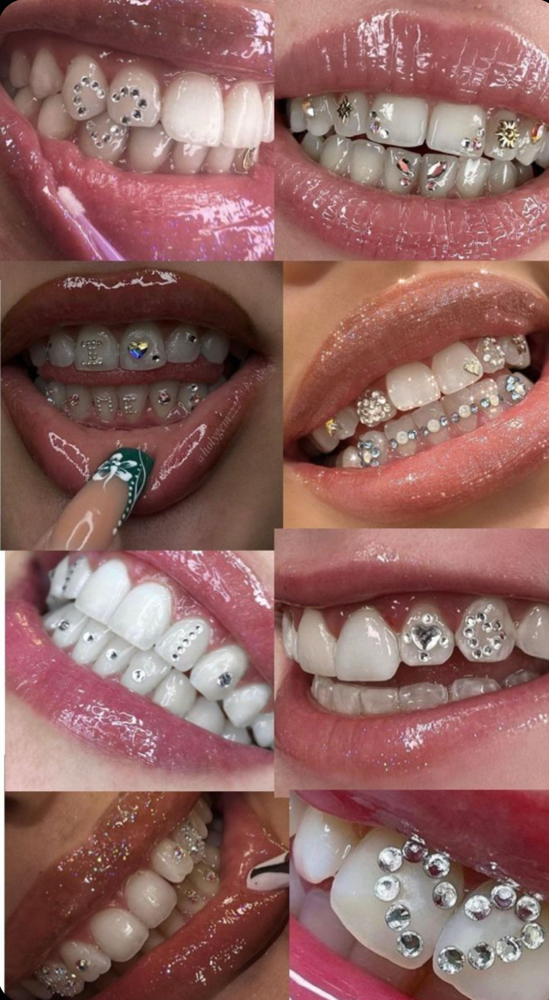Tooth Gems at Hunnie Beauty Empire in Austin, TX