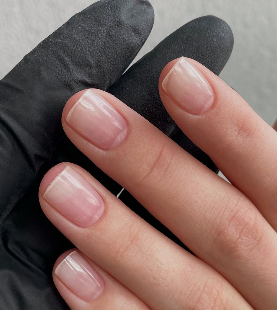 European Manicure (No Polish)
