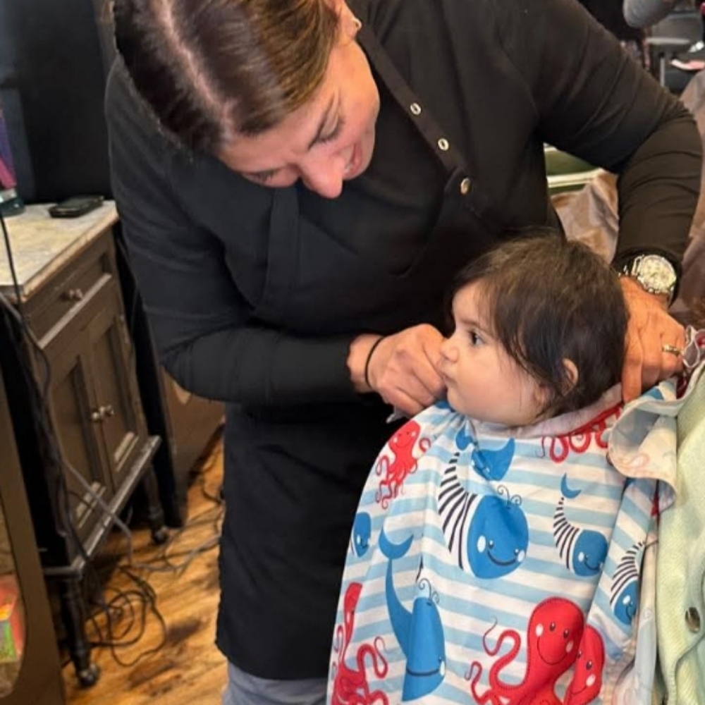 Children Cut at Colorful Hairapy in Richmond, VA