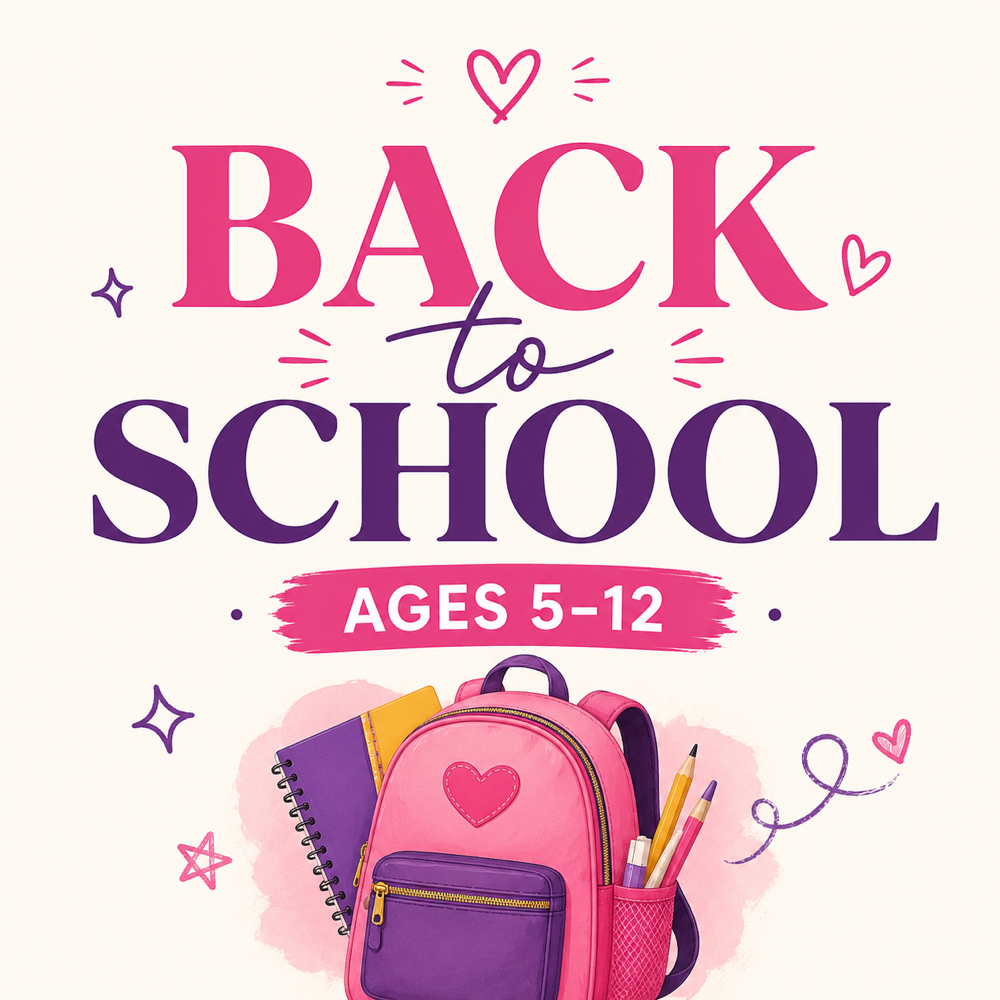 🍎 Back-to-School (Ages 5–12) at Braids & Bows in Columbus, OH