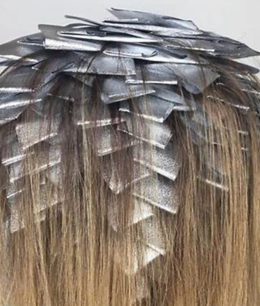 Partial Foil And Blowdry