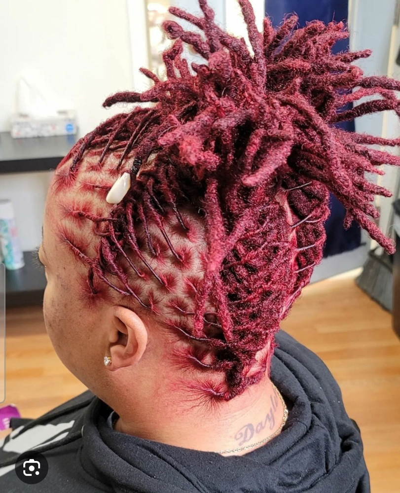 Loc styling & Shampoo at LBZ Hair Company in Pelham, AL