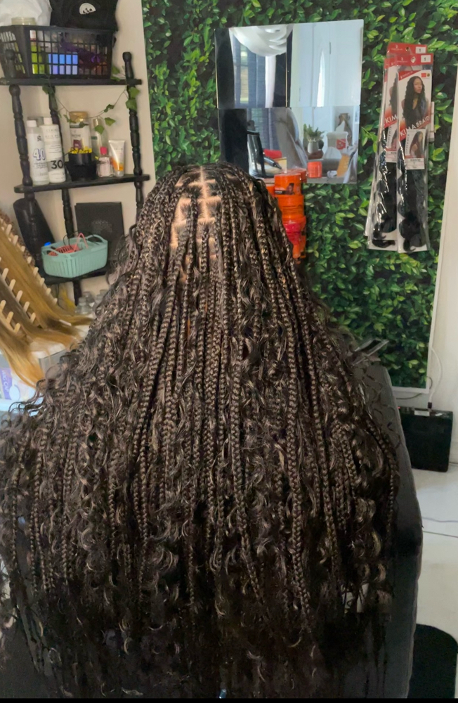 Small Boho Knotless