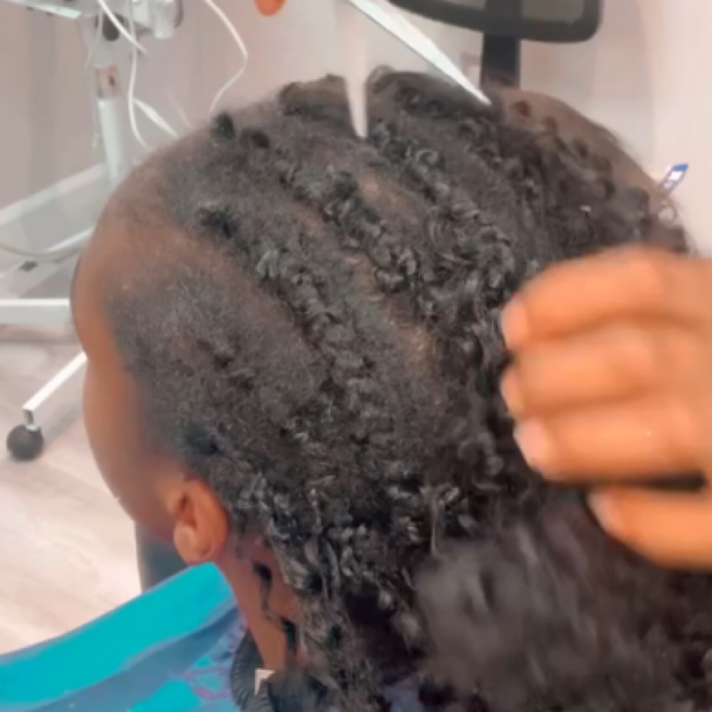 Braid Takedown at The collective salon and barber spa inc in Locust Grove, GA