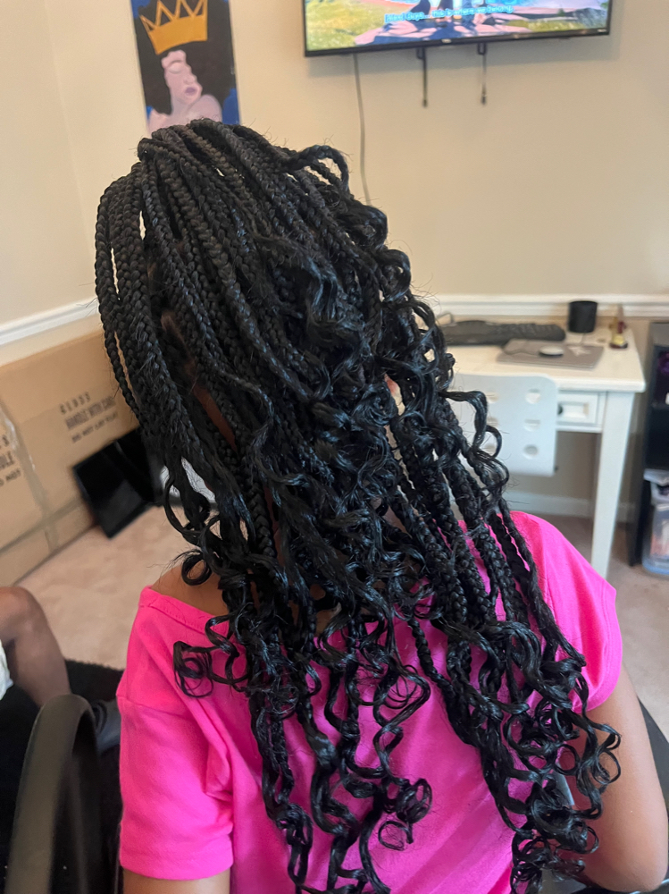 Medium Kids Box Braids