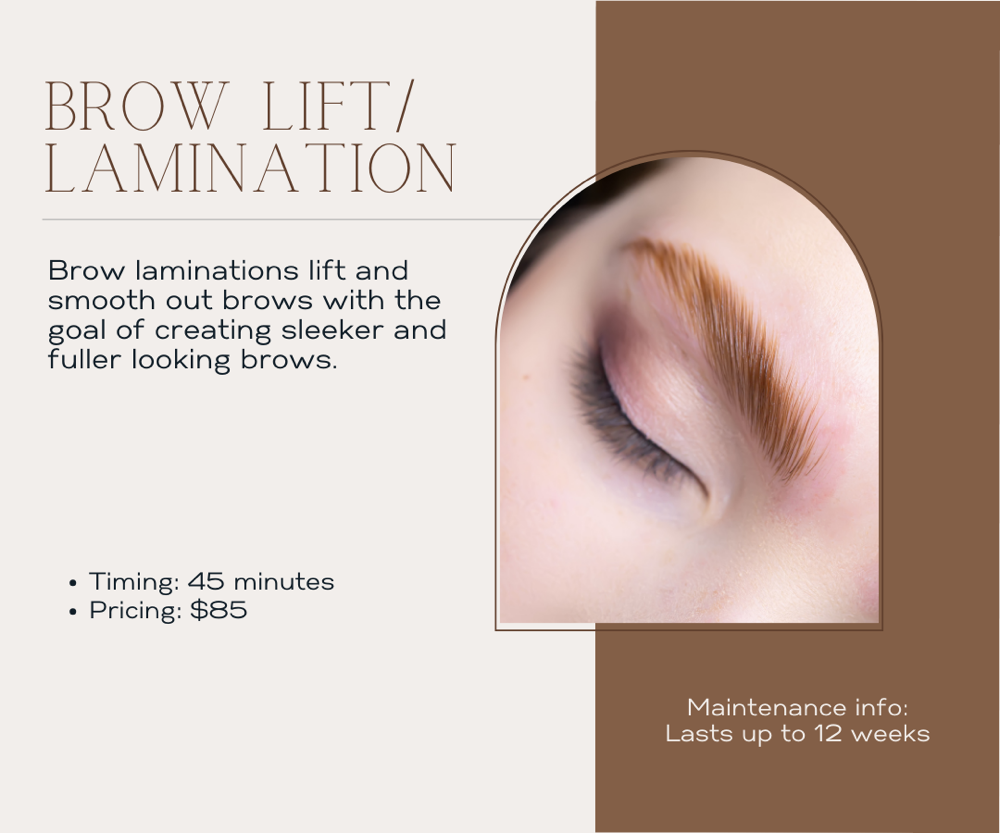 Brow Lift / Lamination