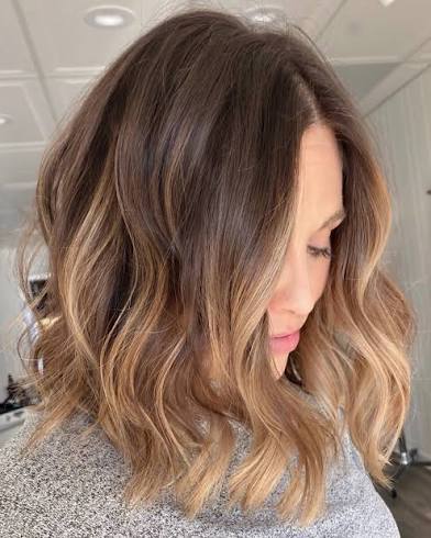 Balayage highlights