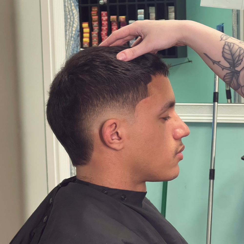 Skin Fade / Taper at Rinis Hair Suite 2 in Hopewell Junction, NY