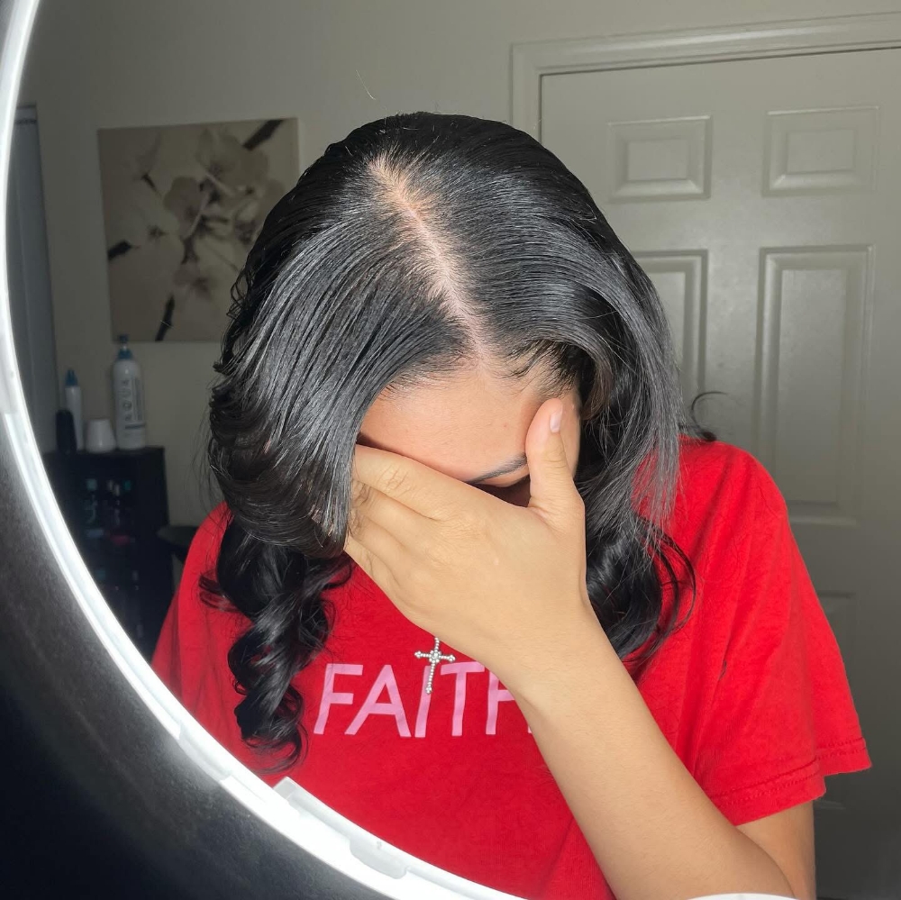 Traditional Sew In (w/leave out)