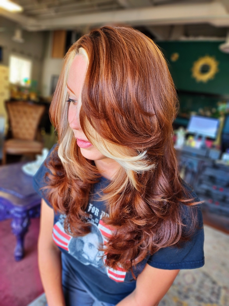 Long/medium Length Haircut