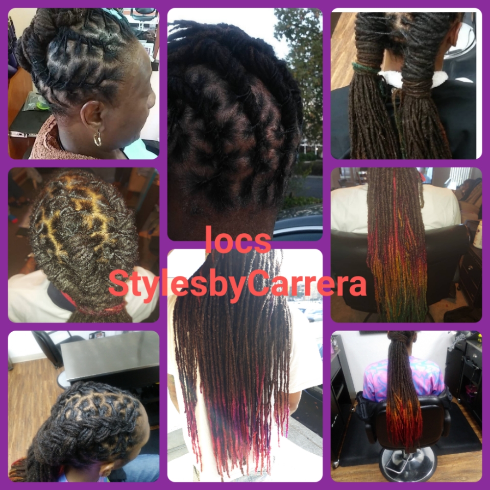 loc retwist at Styles By Carrera in Las Vegas, NV