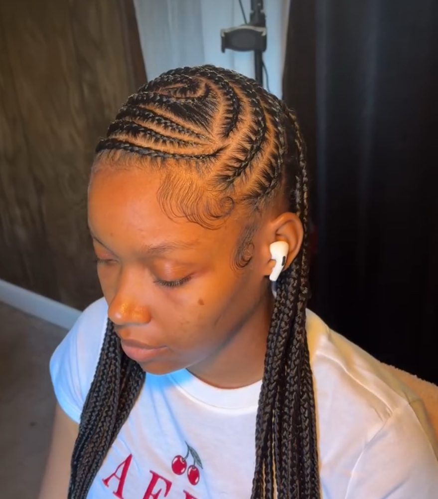 Fulani Lemonade Braids