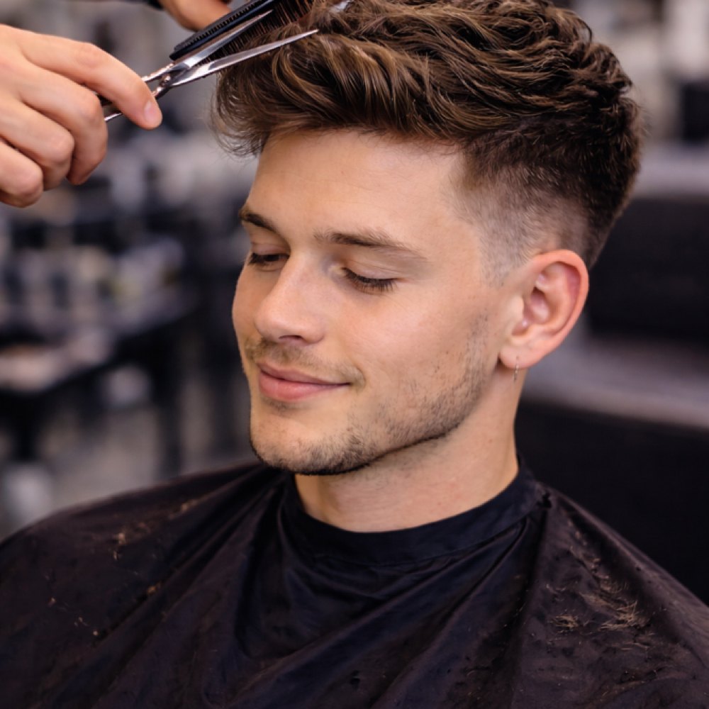 Men’s Haircut at Fades and Flow by Nicole LLC in Mount Pleasant, WI